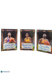 2024 Leaf Ultimate Magic Johnson Michael Cooper James Worthy Triple Auto /12