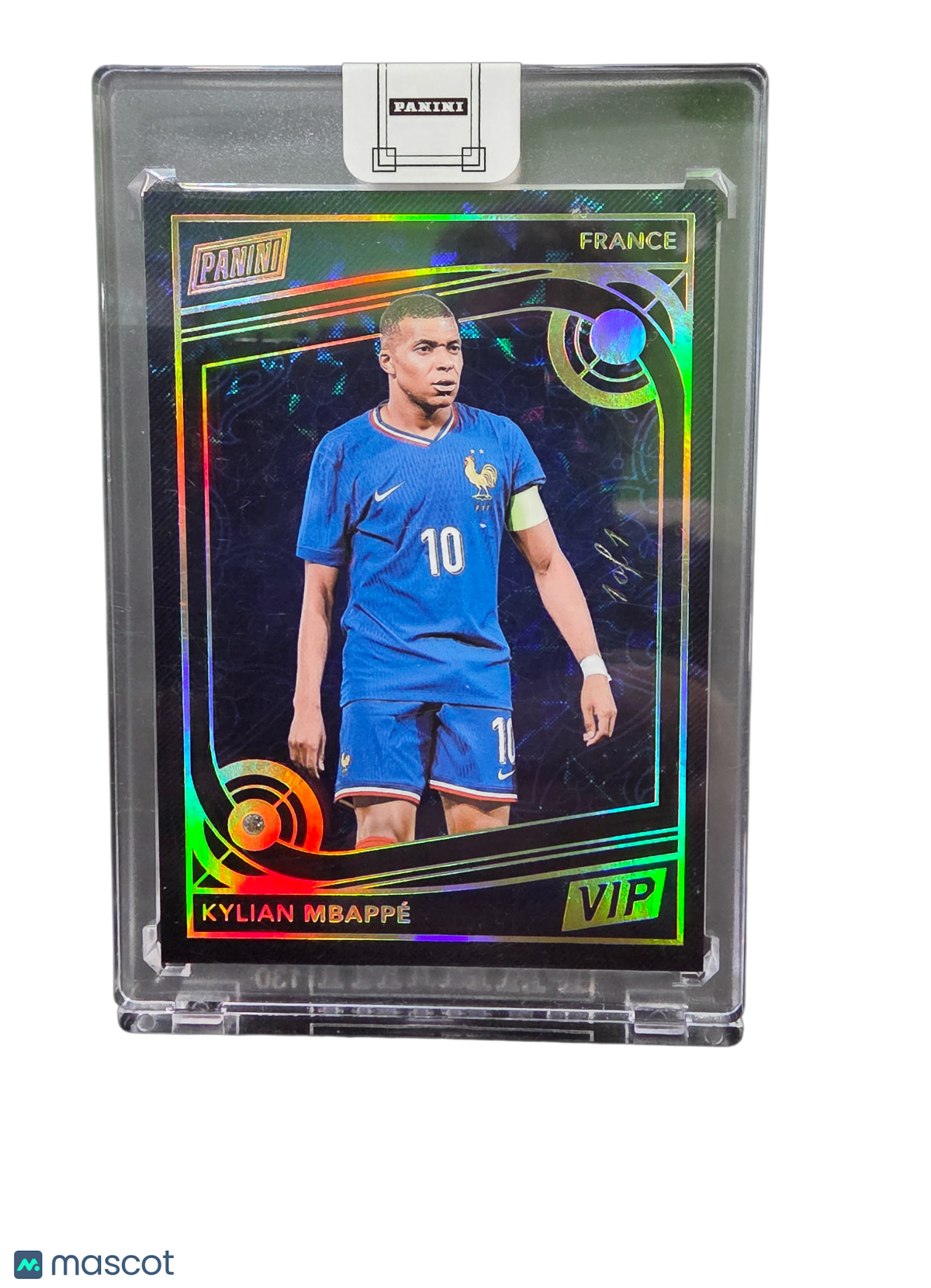 2025 Panini VIP Kylian Mbappé #KM case hit 1/1
