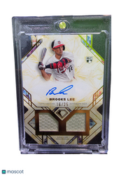 2025 Topps Diamond Icons Brooks Lee #SPDRA-BL RC Memorabilia 16/25 Dual Relic
