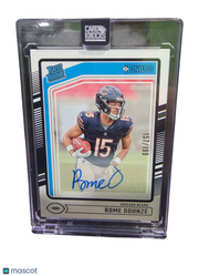 2024 Panini Donruss Rated Rookie Rome Odunze #309 157/199