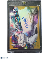 2025 Topps Pro Debut Future Cornerstones Autographs Jac Caglianone #FCA-JC 20/50