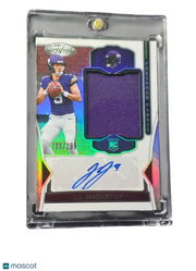 2024 Panini Certified Freshman Fabric J.J. McCarthy #FMS-JMY Patch RC 186/299