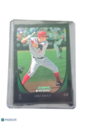 2011 Topps Bowman Chrome Draft Mike Trout #101 RC