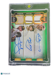 2024 Topps Xander Bogaerts Manny Machado Joe Musgrove #ARC-BMM Auto Relic Combo