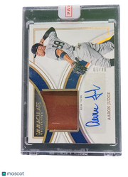 2022 Panini Aaron Judge #JFGS-AJ 04/10 Jumbo Fielding Glove Memorabilia