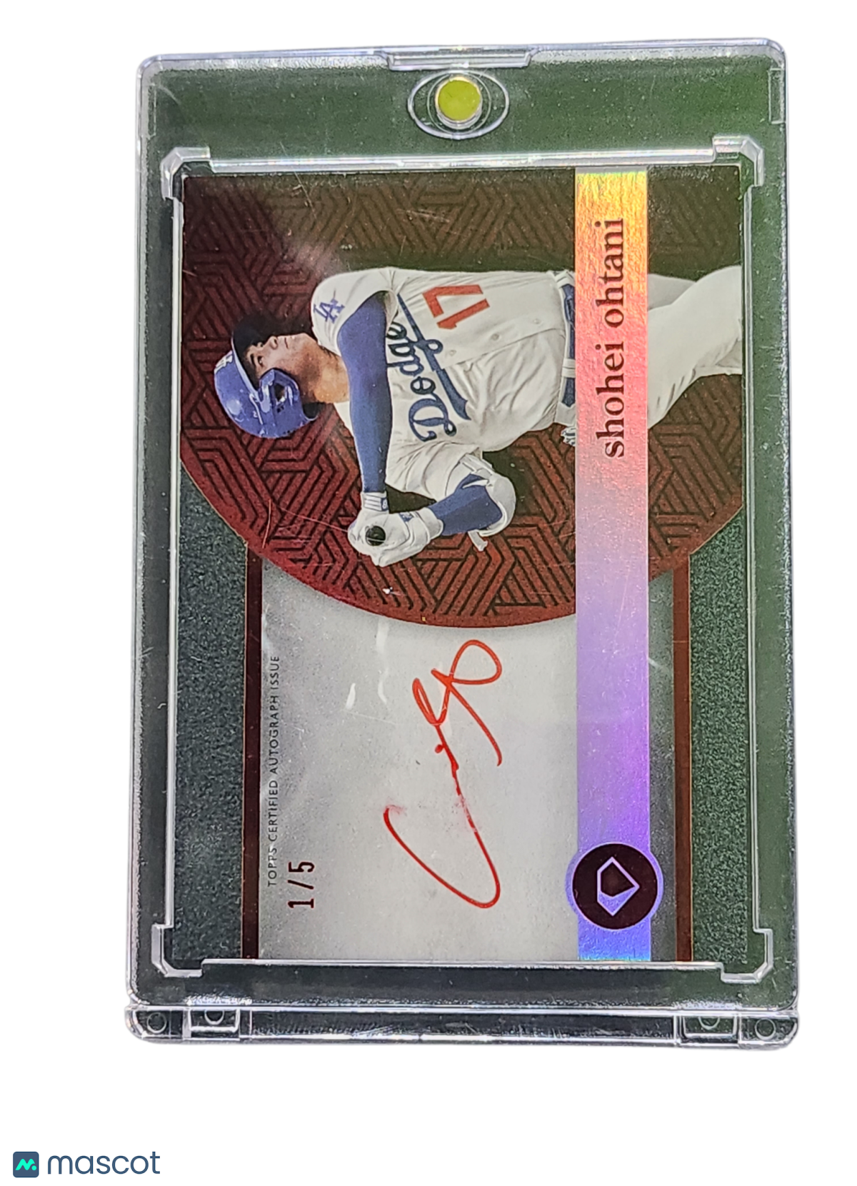 2024 Topps Diamond Icons White Polychromatink Shohei Ohtani #WPA-SO Red 1/5