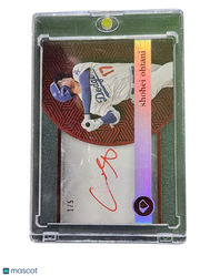 2024 Topps Diamond Icons White Polychromatink Shohei Ohtani #WPA-SO Red 1/5