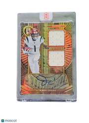 2021 Panini Gold Standard Ja'Marr Chase #253 Dual Patch RC 88/99 Memorabilia