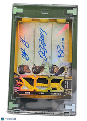 2024 Bryan Reynolds Ke'Bryan Hayes Oneil Cruz Auto Relic Combo -Used Memorabilia