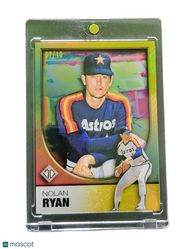 2023 Topps Tribute Nolan Ryan #22 Gold 07/10