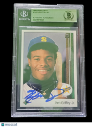 1989 Upper Deck Ken Griffey Jr. #1 Rookie BGS 0