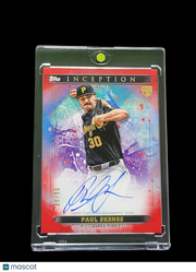 2024 Topps Inception Paul Skenes #BRES-PS Red RC 36/50