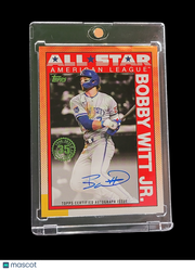 2025 Topps 1990 Topps Baseball All-Stars Auto Bobby Witt Jr. #90AS-BW Orange
