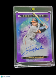 2024 Topps Inception Jackson Holliday #BRES-JH Purple 19/199