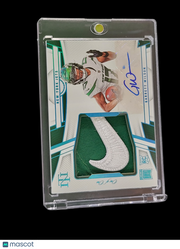 2023 Panini National Treasures Garrett Wilson #NPA-GW RC Patch