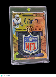 2021 Panini Gold Shield  Amari Cooper #GSS-AC 1/1 NFL Shield Patch