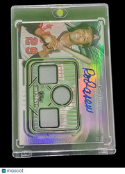2023 Topps Sterling Rod Carew #SSA-RCA Triple Relic 01/10 Memorabilia