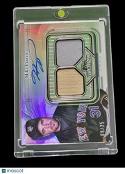 2023 Topps Sterling  Auto Relic Card Mike Piazza #SSA-MP /25 -Used Jersey Relic