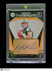 2018 Panini Elements Rookie Titanium Autographs Sam Darnold #RTA-2 66/98