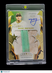 2023 Topps  Manny Machado #FSJP-MMA Auto Jumbo Patch Relic Card 19/25 Game-Used