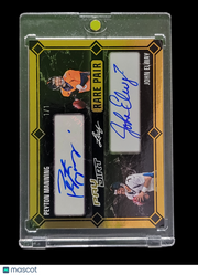 2026 Leaf Paydirt Rare Pair John Elway Peyton Manning #RP-21 Dual Autograph 1/1