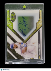 2025 Topps Tier One Bo Jackson #CPA-BJ Clearly Perfect Autographs 12/25