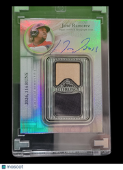 2025 Topps Sterling Baseball José Ramírez #SWA-JRM Relic Memorabilia