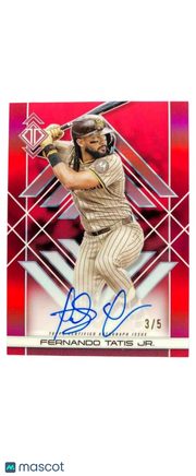 2025 Topps Transcendent Collection Fernando Tatis Jr. #TAIC-FTJ Red 3/5