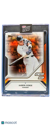 2025 Topps Now Aaron Judge #36 Orange 18/25