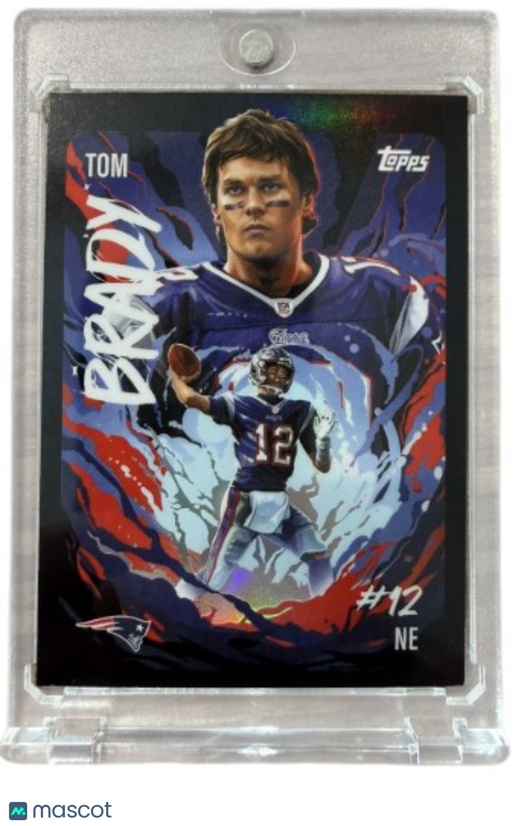 2025 Topps Chrome Football Tom Brady UV-6 Ultra Violet SSP CASE HIT 🔥 RARE