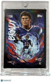 2025 Topps Chrome Football Tom Brady UV-6 Ultra Violet SSP CASE HIT 🔥 RARE