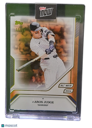 2025 Topps Topps Now Aaron Judge #36 Gold 18/25