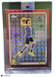 2025 Topps Chrome X's & Whoa's LaMelo Ball #XW-7 Red Prizm