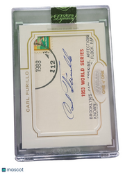 2020 Topps Dynasty Carl Furillo #CS-CF One of One Cut Signature
