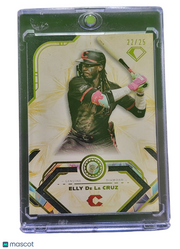 2025 Topps Gilded Collection Elly De La Cruz #88 Gold 22/25 Genuine Diamond