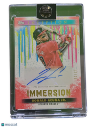2024 Topps Inception Immersion Ronald Acuña Jr. #IA-RA 12/25