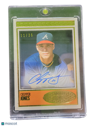 2018 Topps Brooklyn Collection Chipper Jones #BC1-CJ 11/25