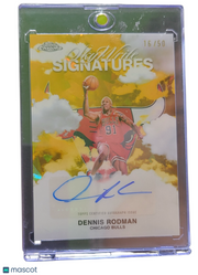 2025 Topps Chrome SkyWrite Signatures Dennis Rodman #SWS-DRM Gold 16/50