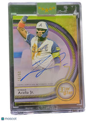 2024 Topps Five Star Ronald Acuña Jr. #FSA-RA Gold 15/50