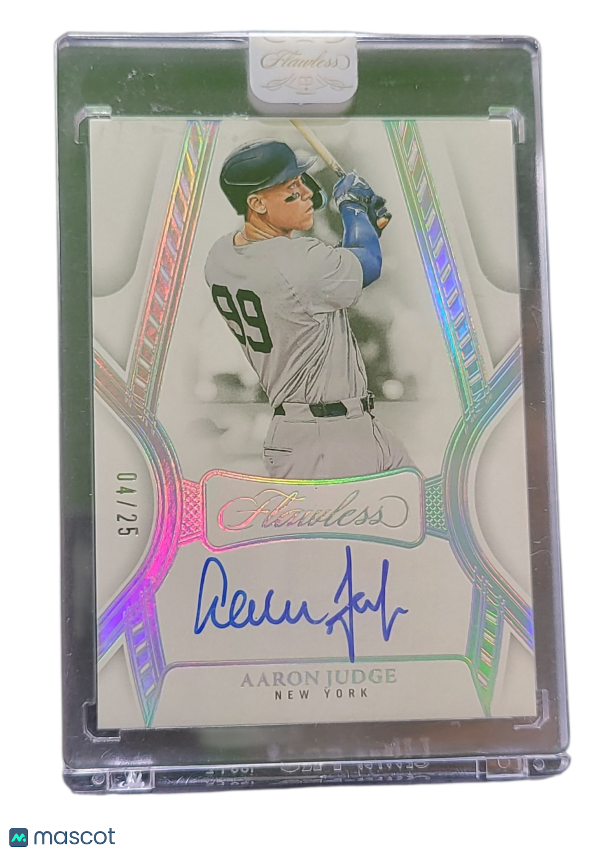 2025 Panini Flawless Aaron Judge #FA-AJ 04/25
