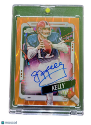 2024 Topps Cosmic Chrome Football Jim Kelly #CCA-JK Orange RayWave 06/25
