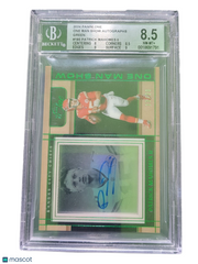 2024 Panini One One Man Show Auto Green Patrick Mahomes II #185 BGS 8.5 Auto 9
