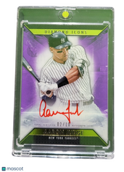 2019 Topps Diamond Icons Aaron Judge #RI-AJ Red Ink 02/10