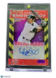 2025 Topps Stadium Club In Case of Emergency Ichiro #ICOEA-I 01/10