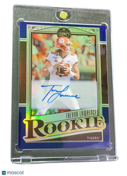 2021 Panini Legacy Trevor Lawrence #141 Purple 06/25 RC