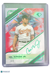 2025 Topps Diamond Cal Ripken Jr. #WPA-CRJ 4 / 5 White Polychromatink Auto Card