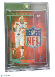 2026 Panini Silhouette Football Joe Thomas #NFL-JTS NFL 2/5 NFL Shield Patch
