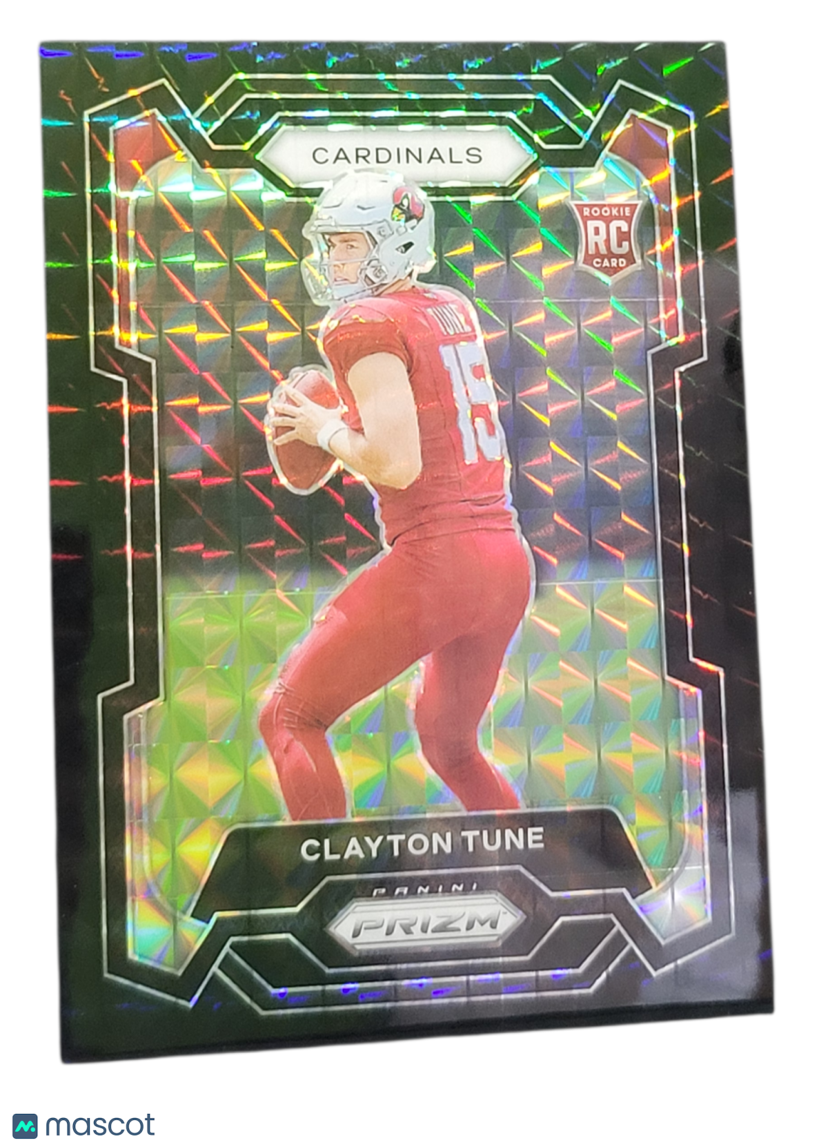 2023 Panini Prizm Clayton Tune #302 Black Shimmer RC 1 of 1