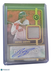 2023 Topps Diamond Icons Rafael Devers #SPA-RD Memorabilia Auto Relic Card