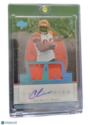 2007 Upper Deck UD Premier Premier 2 Chad Johnson #PP2-JO Game-Used Patch